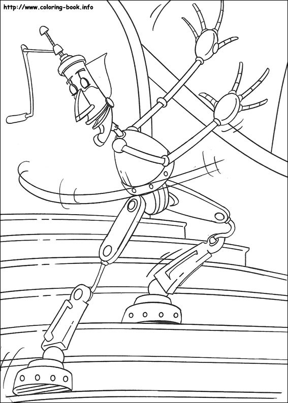 Roboty kolorowanki
